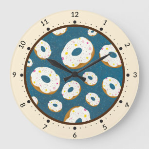 Grande Horloge Ronde Yummy beignets