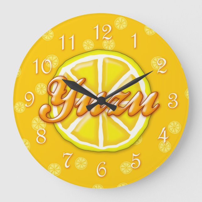 Grande Horloge Ronde Yuzu Fruit (Recto)