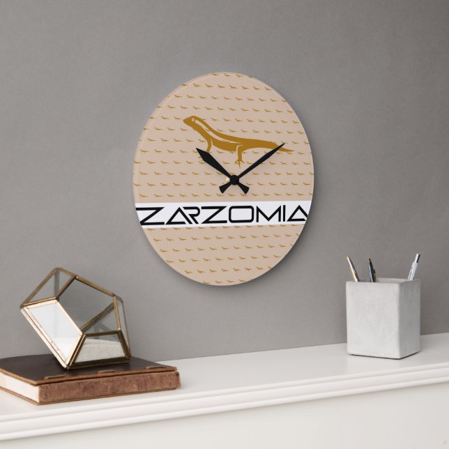 GRANDE HORLOGE RONDE ZARZOMIE (Bureau)