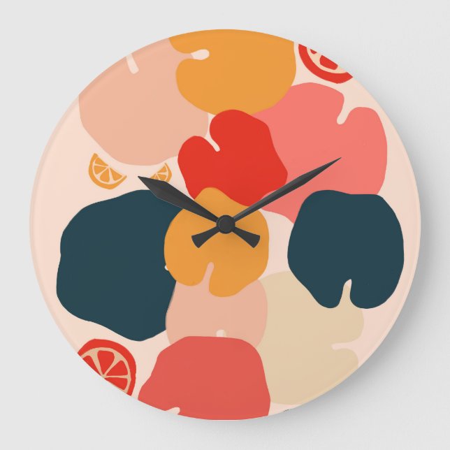 Grande Horloge Ronde Zen Zestful (Recto)