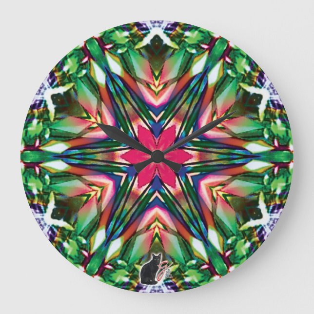 Grande Horloge Ronde Zesty Kaleidoscope (Recto)