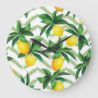 Zigzag citron : motif vintage à la main.