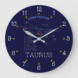 Grande Horloge Ronde Zodiaque Taurus