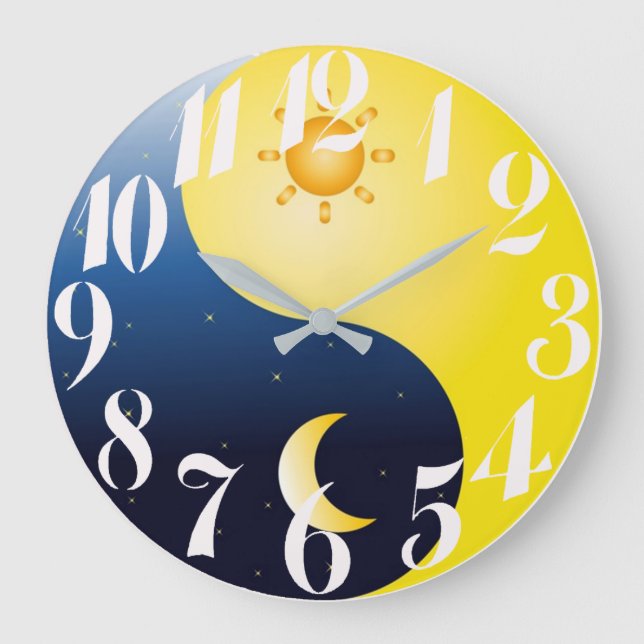 Grande Horloge Soleil Et Lune (Recto)