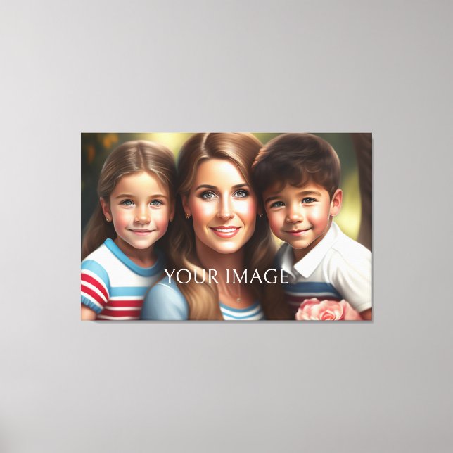 grande impression de toile pour photo familiale (Recto)