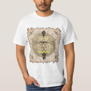 Grande infirmière néonatale Caduceus T-shirt