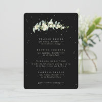 Grande Itinéraire Mariage Black Snowberry+Eucalypt