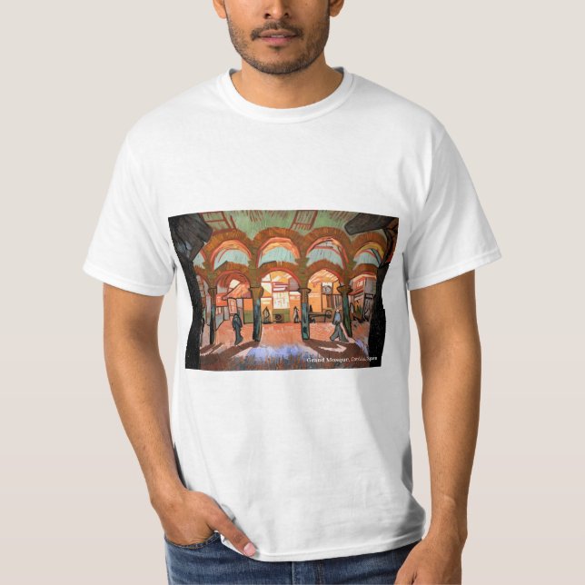 Grande Mosquée, Cordoue, Espagne en T-shirt (Devant)