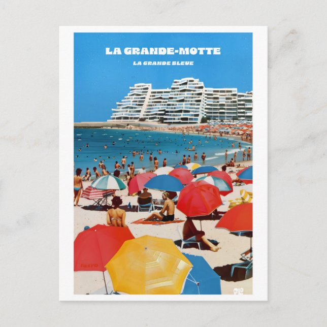 Grande-Motte, carte postale QZE32F5-5 (Devant)