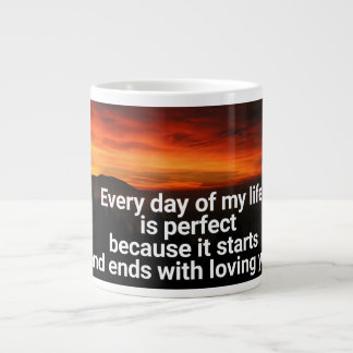 Grande Mug De Café Avec Citation D'Amour