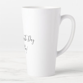 Grande Mug en latte blanche