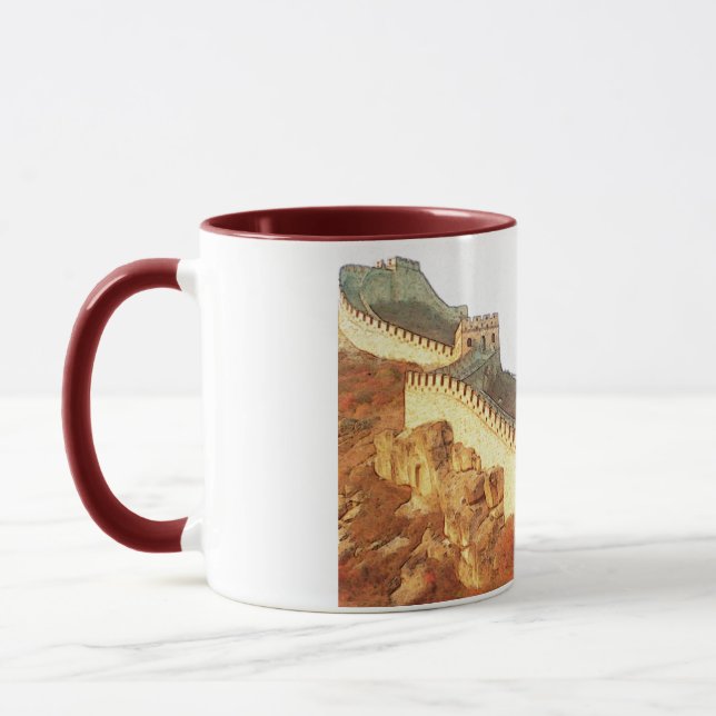 Grande Muraille Badg Mug (Gauche)