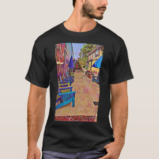 Grande photo d'un T-Shirt de ruelle dynamique