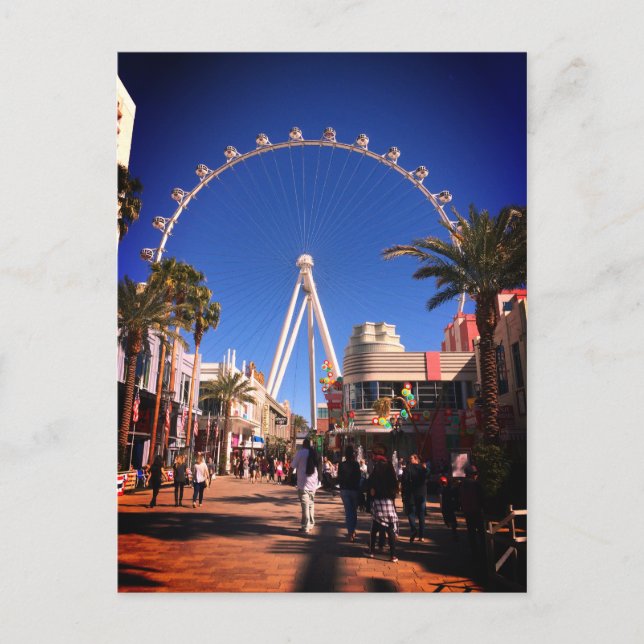 Grande Roue Ferris Las Vegas #1 Carte postale (Devant)