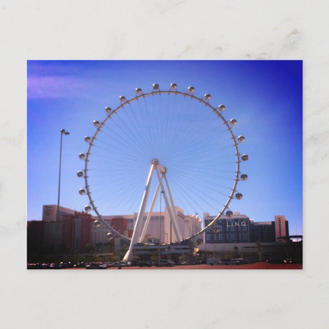 Grande Roue Ferris Las Vegas #2-2 Carte Postale (Devant)