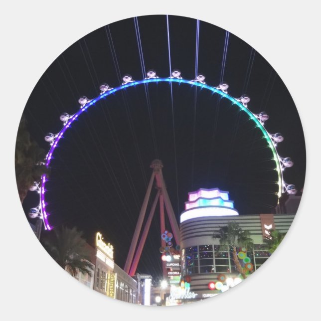 Grande Roue Ferris Las Vegas #3 Stickers (Devant)