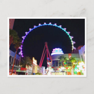 Grande Roue Ferris Las Vegas #6-2 Carte Postale