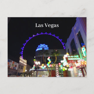 Grande roue High Roller Las Vegas #5 Carte postale