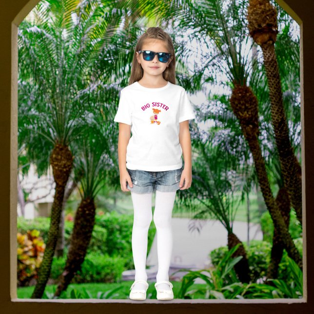 Grande Soeur avec bébé Frère Fier Soeur T-shirt (Créateur téléchargé)