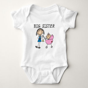 Grande Soeur Avec T-shirts et cadeaux Petite Soeur