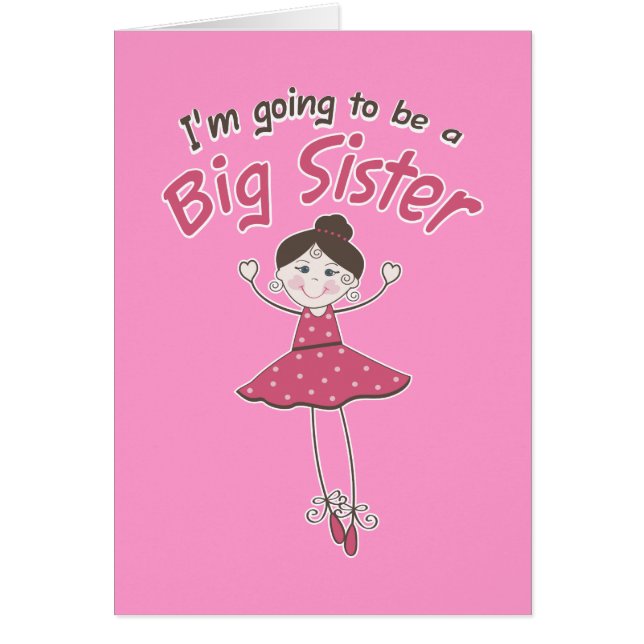 Grande soeur de ballerine à être (Devant)