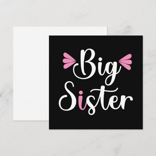 Grande Soeur, Jolie (Devant / Derrière)