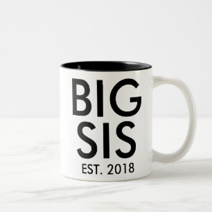 Grande soeur Mug   Nouveau bébé Grossesse personna