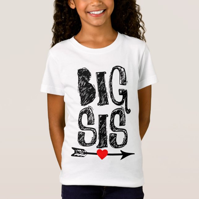 GRANDE SOEUR SIS T-shirts (Devant)