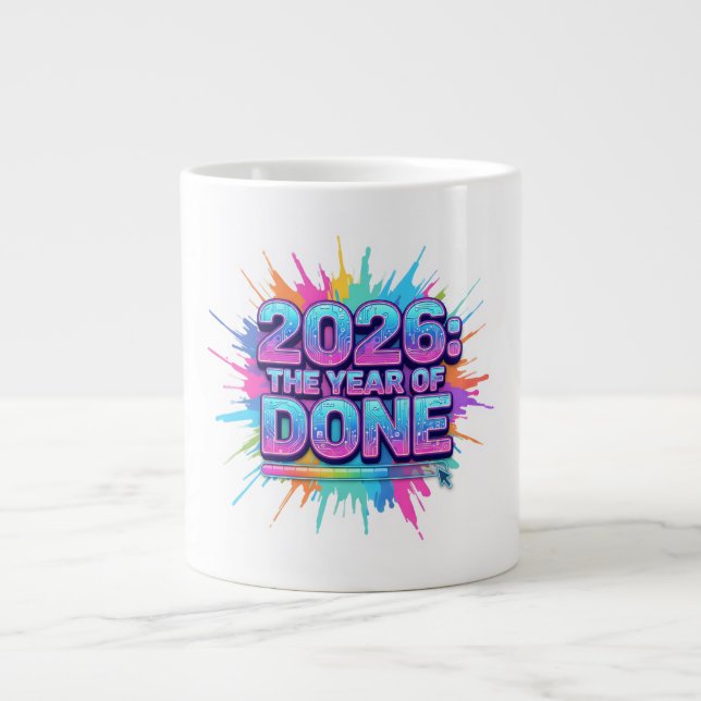 Grande Tasse 2026 Loading... Progress Bar Sticker (Devant)