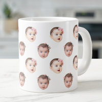 20 Oz Jumbo Cute Baby Face 2 Photos Spécialité