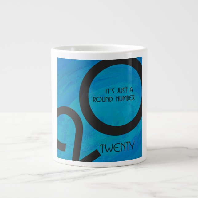 Grande Tasse 20e anniversaire de la Décennie bleue (Devant)