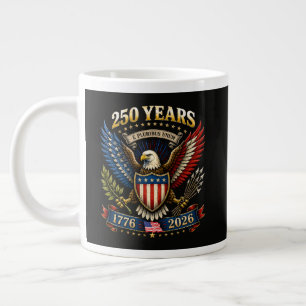 Grande Tasse 250 Ans d'Amérique 1776 2026 250e Anniversaire