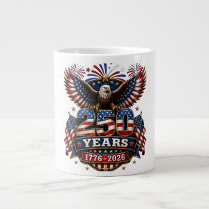 Grande Tasse 250 ans d'Amérique 250e anniversaire 4 juillet