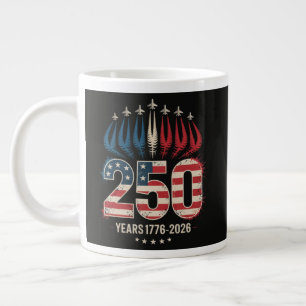 Grande Tasse 250 Ans d'Anniversaire de l'Amérique