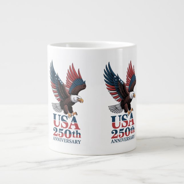 Grande Tasse 250e anniversaire des États-Unis (Devant)