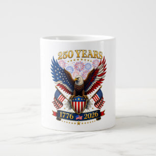 Grande Tasse 250e anniversaire des États-Unis 1776-2026