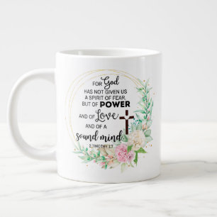 Grande Tasse 2 Timothée 1:7 Dieu n'a pas donné un esprit de peu