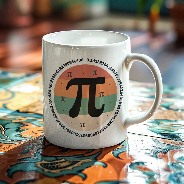 Grande Tasse 3.14 Conception de la Journée nationale Pi - Idée  (Créateur téléchargé)