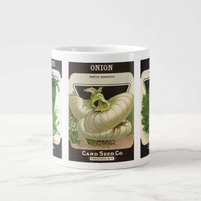 Grande Tasse 3 conceptions d'art d'étiquette de paquet de semen (Devant)