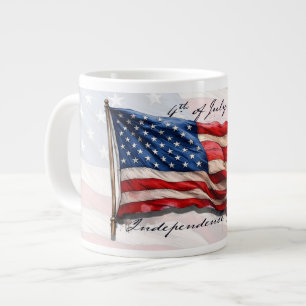 Grande Tasse 4 juillet – Célébrez avec le drapeau américain