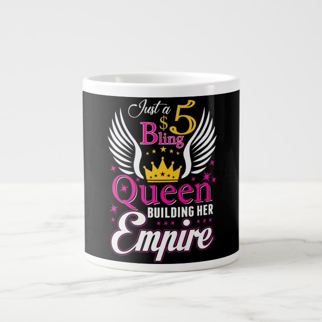 Grande Tasse 5 Bling Queen for women Ladies Paparazzi (Devant)