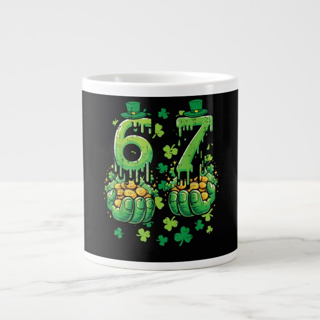 Grande Tasse 6 7 Jour de la Saint-Patrick (Devant)