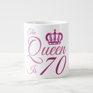 Grande Tasse 70e anniversaire Reine