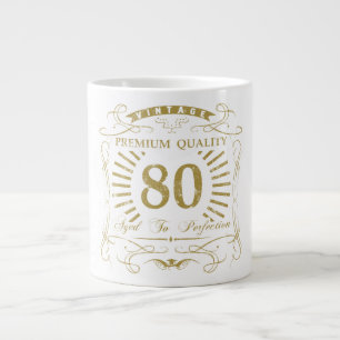 Grande Tasse 80e anniversaire Gag cadeau