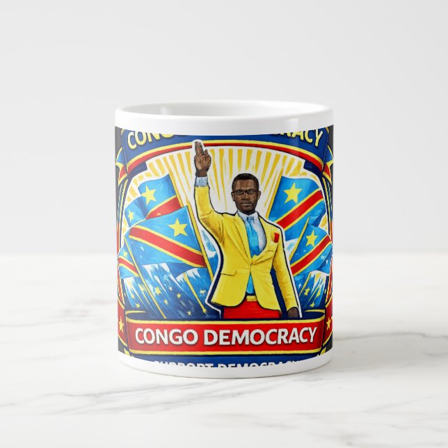 Grande Tasse 90 Minutes Sans Bouger – Le Congo Fa Légendaire (Devant)