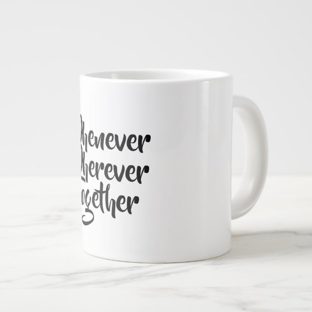 Grande Tasse À chaque fois, partout, ensemble de la viande de s (Devant droit)