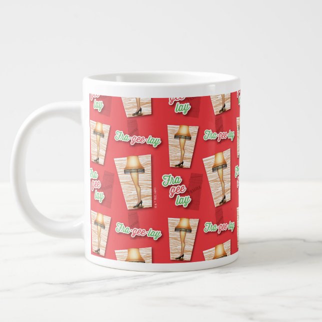 Grande Tasse A Christmas Story | Leg Lamp Pattern (Gauche)
