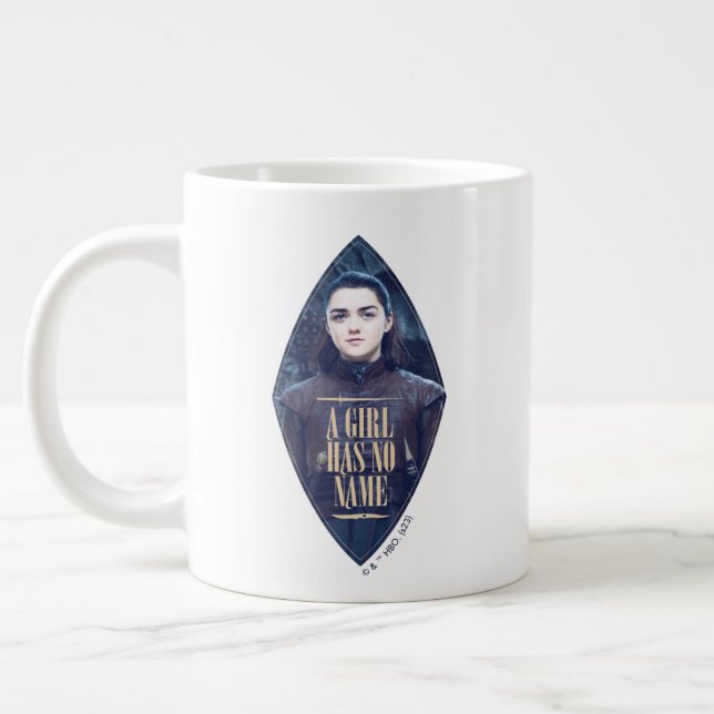 Grande Tasse "A Girl Has No Name" Arya Stark Graphic (Gauche)