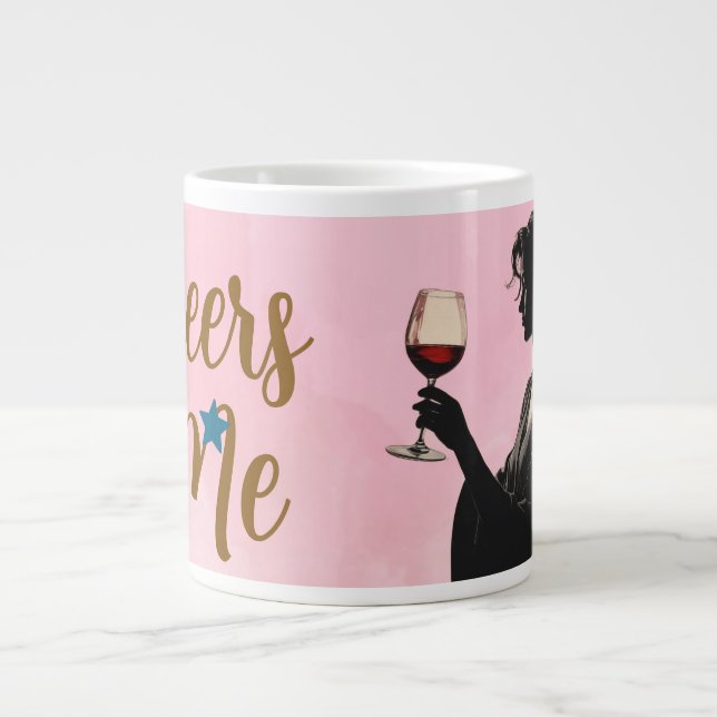 Grande Tasse À moi, félicitations (Devant)