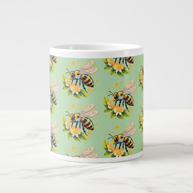 Grande Tasse Abeille européenne (Devant)
